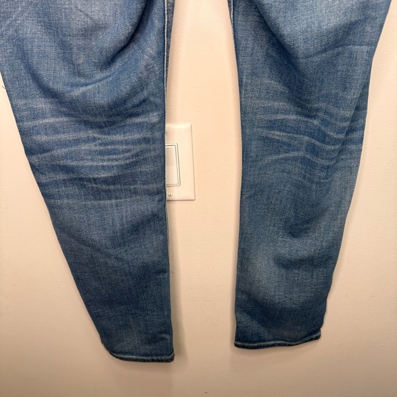 Hudson Jeans Jude Slouch Skinny Crop Distressed Size 32 - Picture 6 of 13